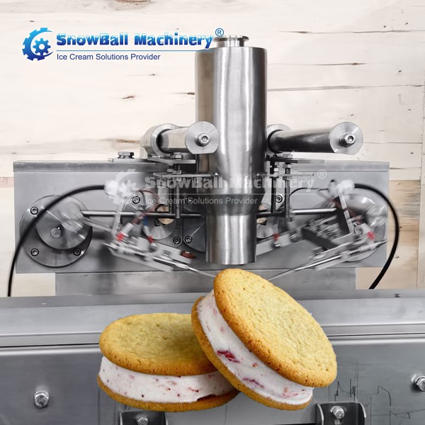 Round ice cream sandwich line Round ice cream sandwich line